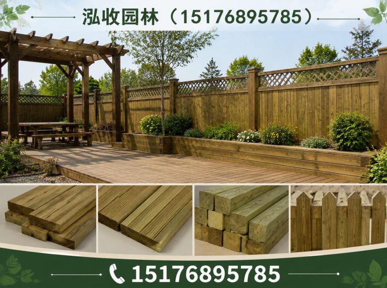 天门防腐木展示图